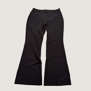Express Womens Black Flare Leg Professional Dress Pants Trousers Size 14